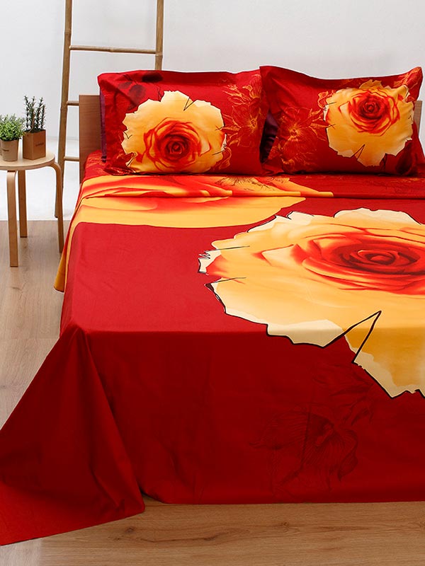 Σετ Παπλωματοθήκη Satin Εμπριμέ 240 Υπέρδιπλη (230x250) από την εταιρεία Sunshine Home