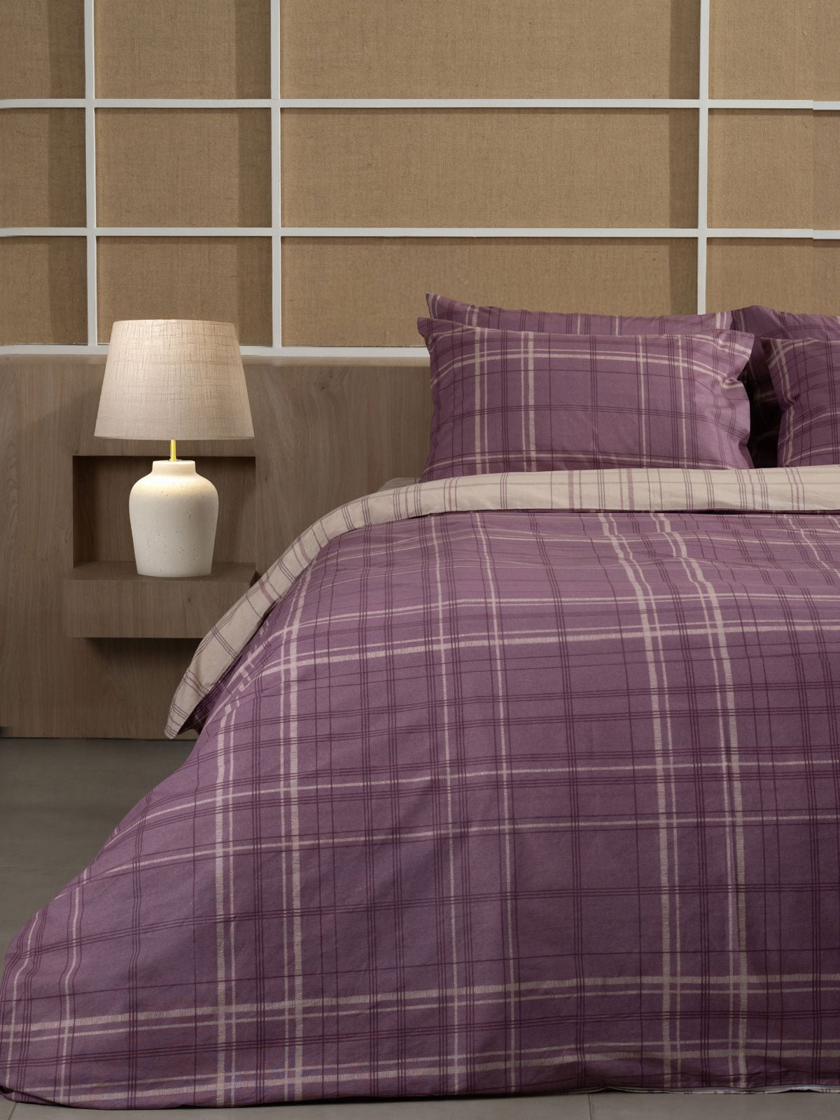 Παπλωματοθήκη Cotton Feelings 2066 Mauve Μονή (170x250) από την εταιρεία Sunshine Home