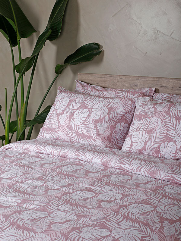 Παπλωματοθήκη Cotton Feelings 2038 Pink Διπλή (200x250) από την εταιρεία Sunshine Home