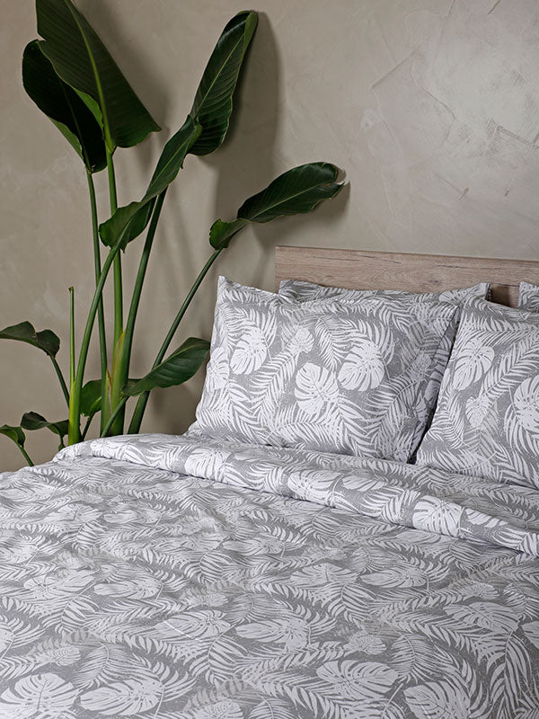 Παπλωματοθήκη Cotton Feelings 2038 Grey Διπλή (200x250) από την εταιρεία Sunshine Home