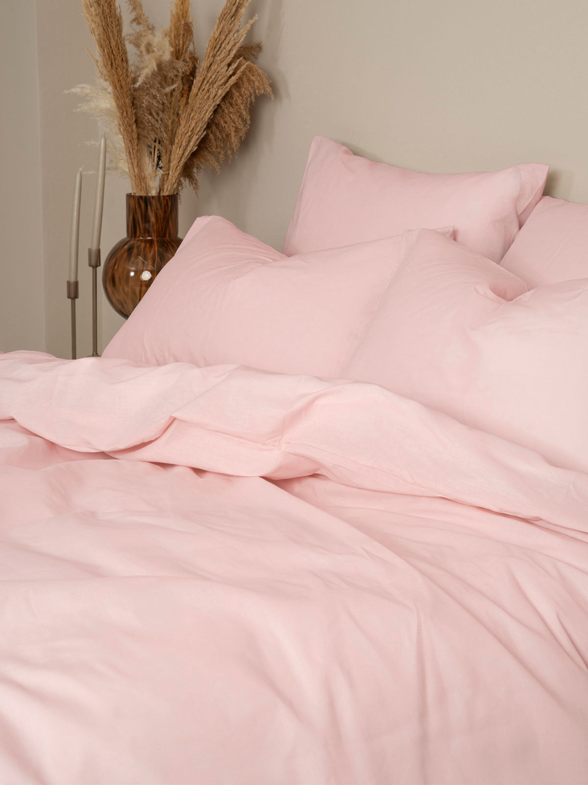 Παπλωματοθήκη Cotton Feelings 101 Powder Υπέρδιπλη (230x250) από την εταιρεία Sunshine Home