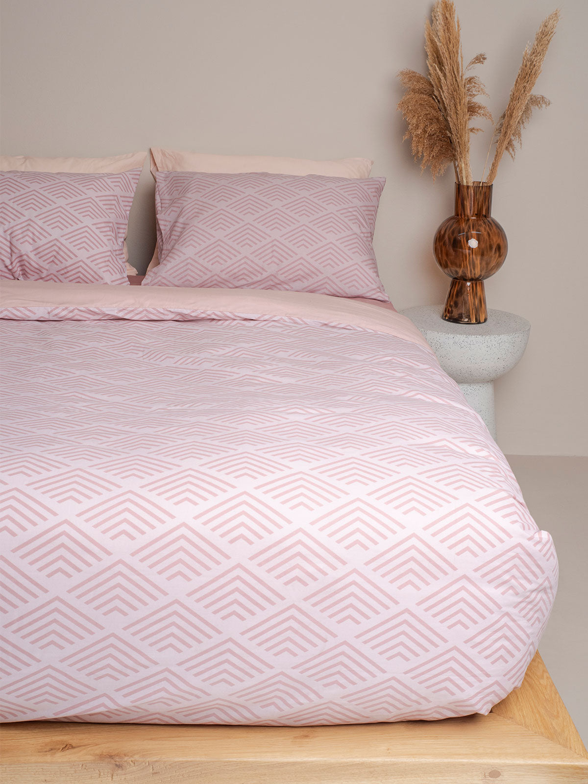 Παπλωματοθήκη Cotton Feelings 2048 Powder Υπέρδιπλη (230x250) από την εταιρεία Sunshine Home