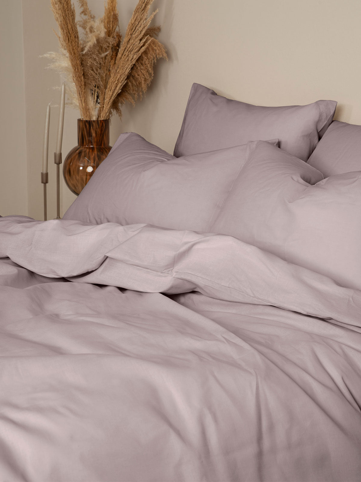 Παπλωματοθήκη Cotton Feelings 107 Dark Grey Υπέρδιπλη (230x250) από την εταιρεία Sunshine Home