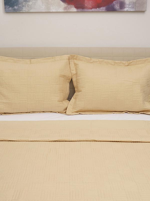 Κουβερλί Percale κεντητό
