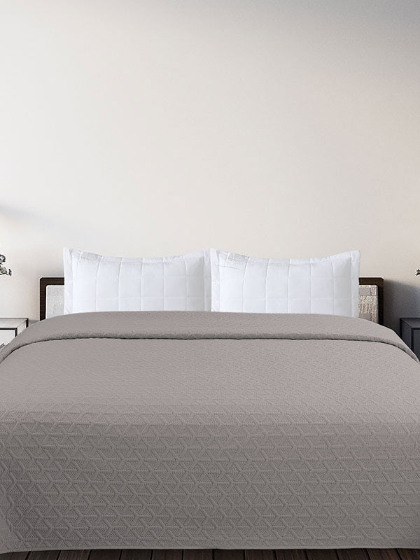 Κουβερλί Solar Light Grey Υπέρδιπλο (220x240) από την εταιρεία Sunshine Home