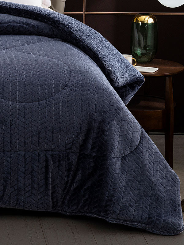 Κουβερτοπάπλωμα Neda Blue Υπέρδιπλο (220x240) από την εταιρεία Sunshine Home