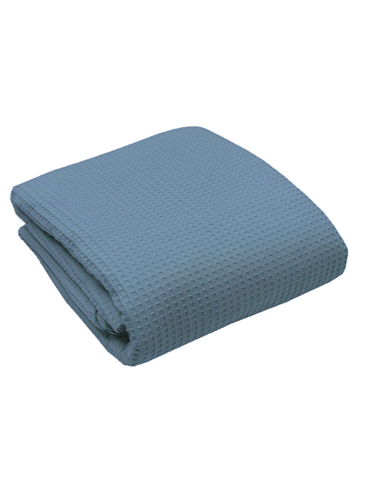 Κουβέρτα πικέ cotton Blue King Size (240x260)