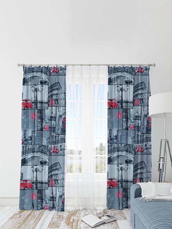 Κουρτίνα λονέτα Rome από την εταιρεία Sunshine Home