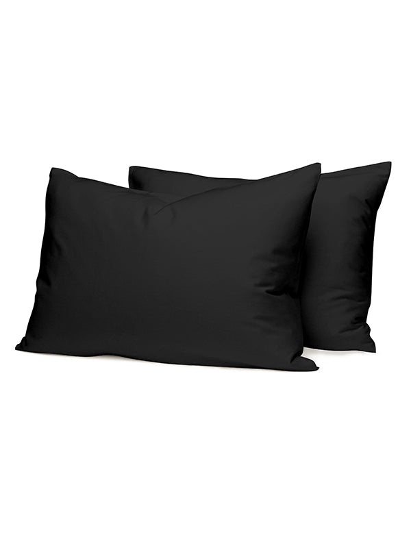 Μαξιλαροθήκες Cotton Feelings 111 Black 50x70 από την εταιρεία Sunshine Home