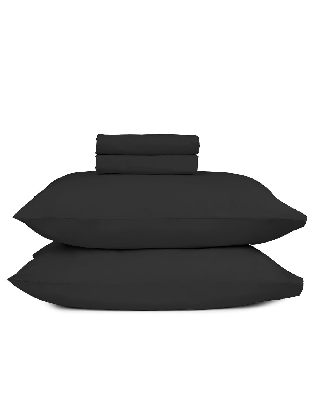 Μαξιλαροθήκες Cotton Feelings 111 Black 50x70 από την εταιρεία Sunshine Home