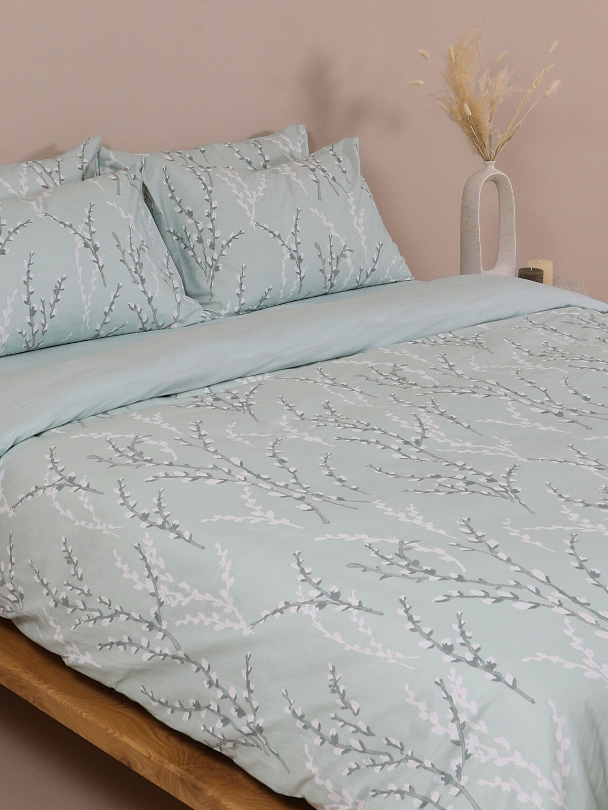 Μαξιλαροθήκες Cotton Feelings 2054 Aqua 50×70 από την εταιρεία Sunshine Home