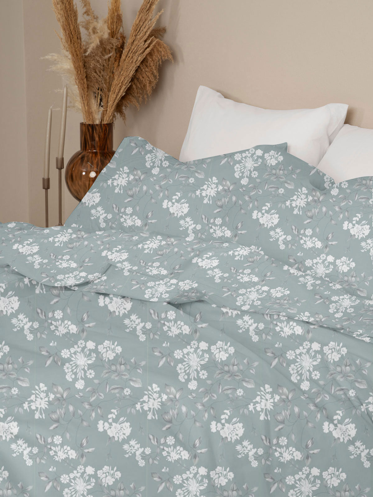 Μαξιλαροθήκες Menta Εμπριμέ 360 Aqua 50x70 από την εταιρεία Sunshine Home