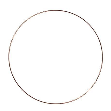 ΜΕΤΑΛΛΙΚΟΣ ΚΥΚΛΟΣ ΡΟΖ ΧΡΥΣΟ 40 CM Default Title από την εταιρεία Beauty Home