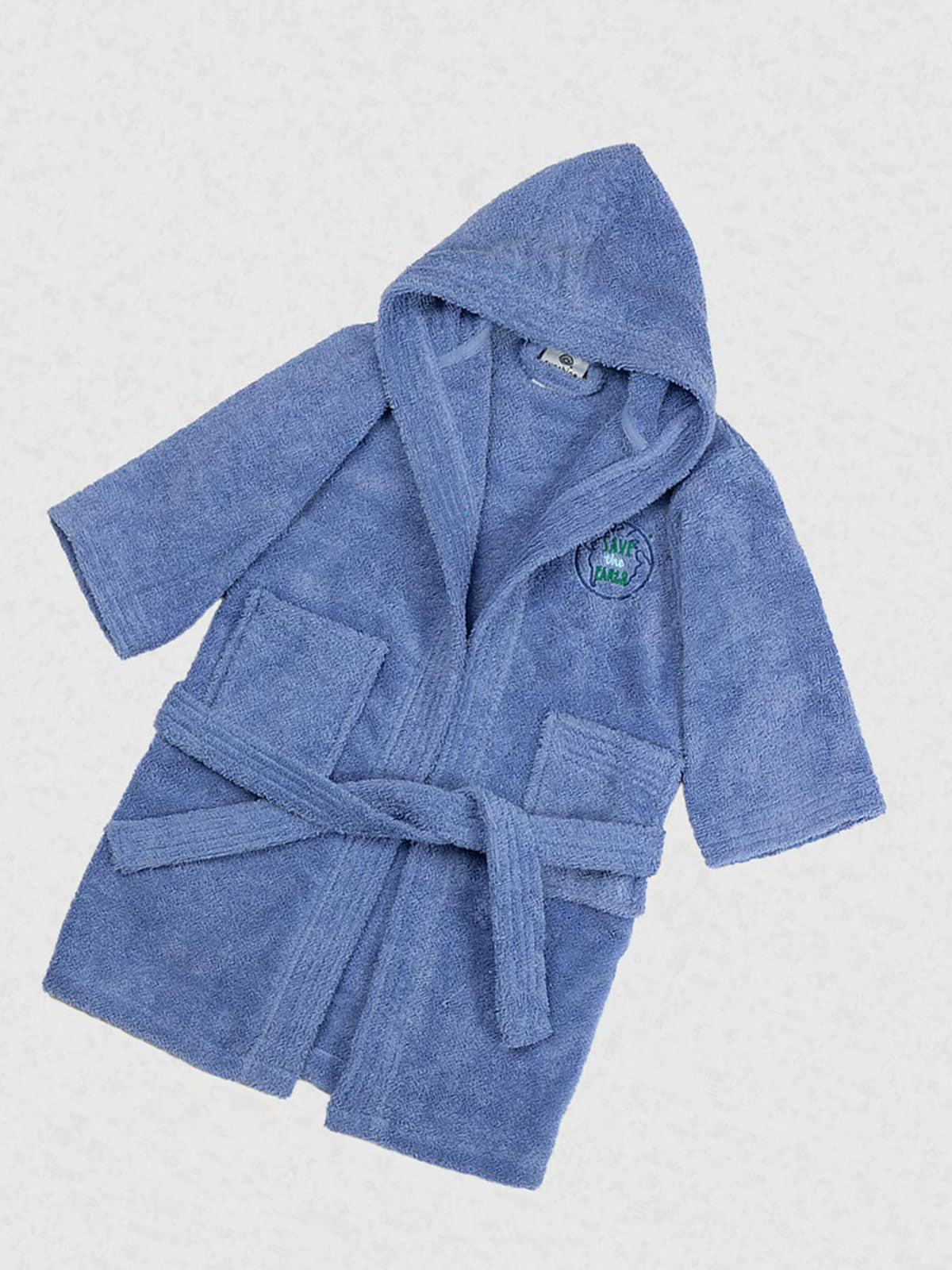 Μπουρνούζι Παιδικό Eco Blue Ηλικία 4-6 από την εταιρεία Sunshine Home