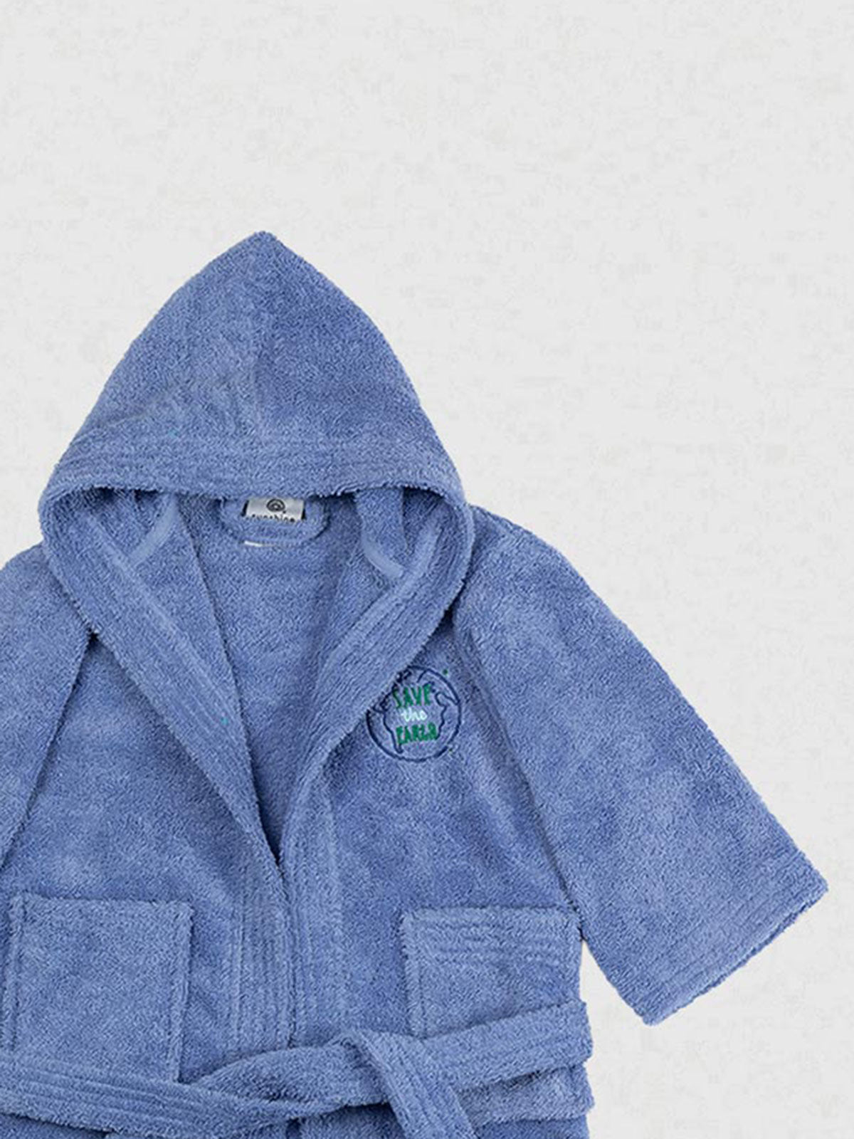 Μπουρνούζι Παιδικό Eco Blue Ηλικία 10-12 από την εταιρεία Sunshine Home