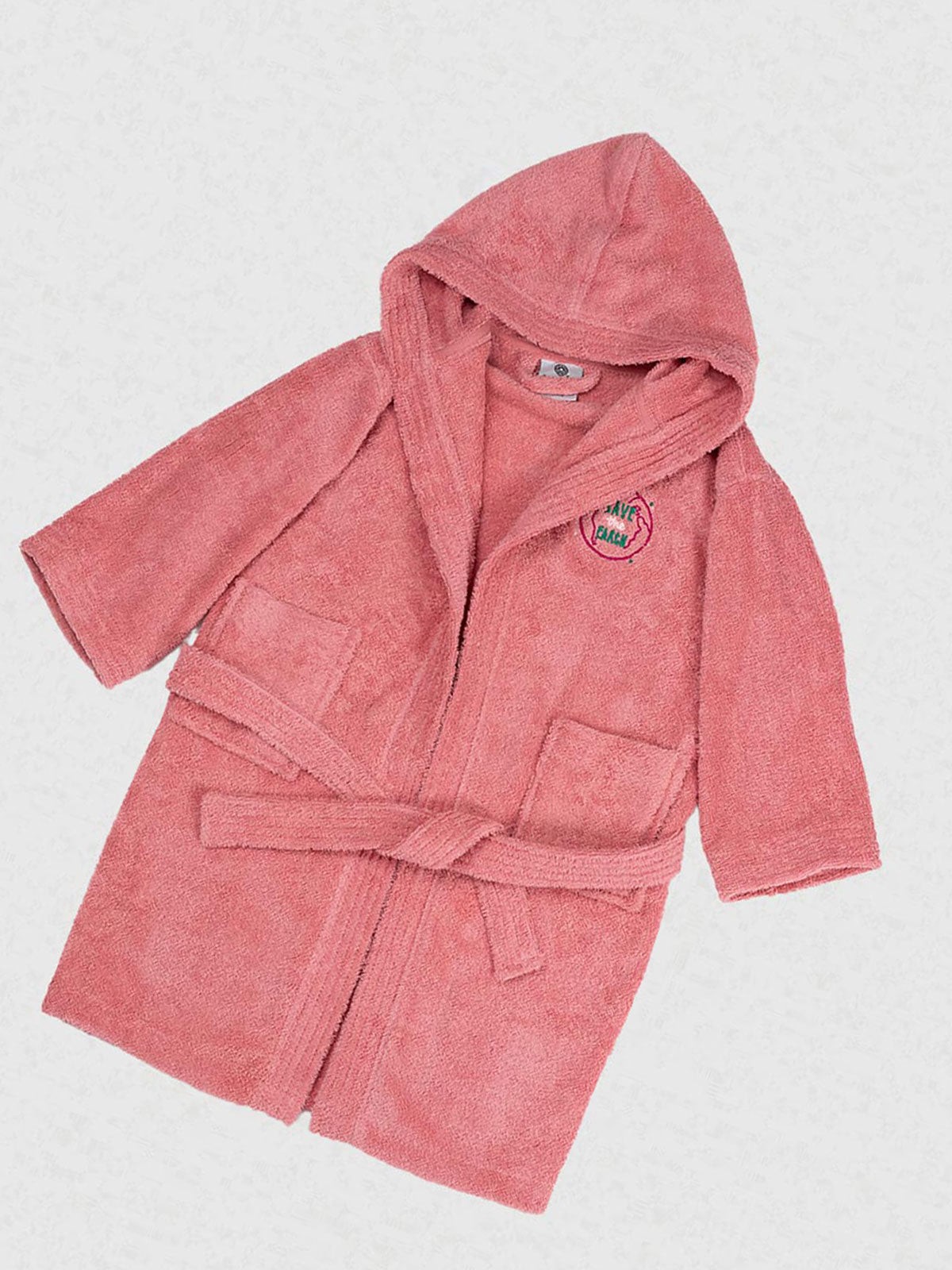 Μπουρνούζι Παιδικό Eco Coral Ηλικία 10-12 από την εταιρεία Sunshine Home