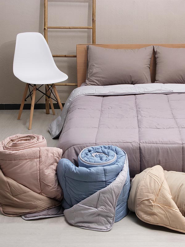 Πάπλωμα Micro Blue Υπέρδιπλο (220x240) από την εταιρεία Sunshine Home