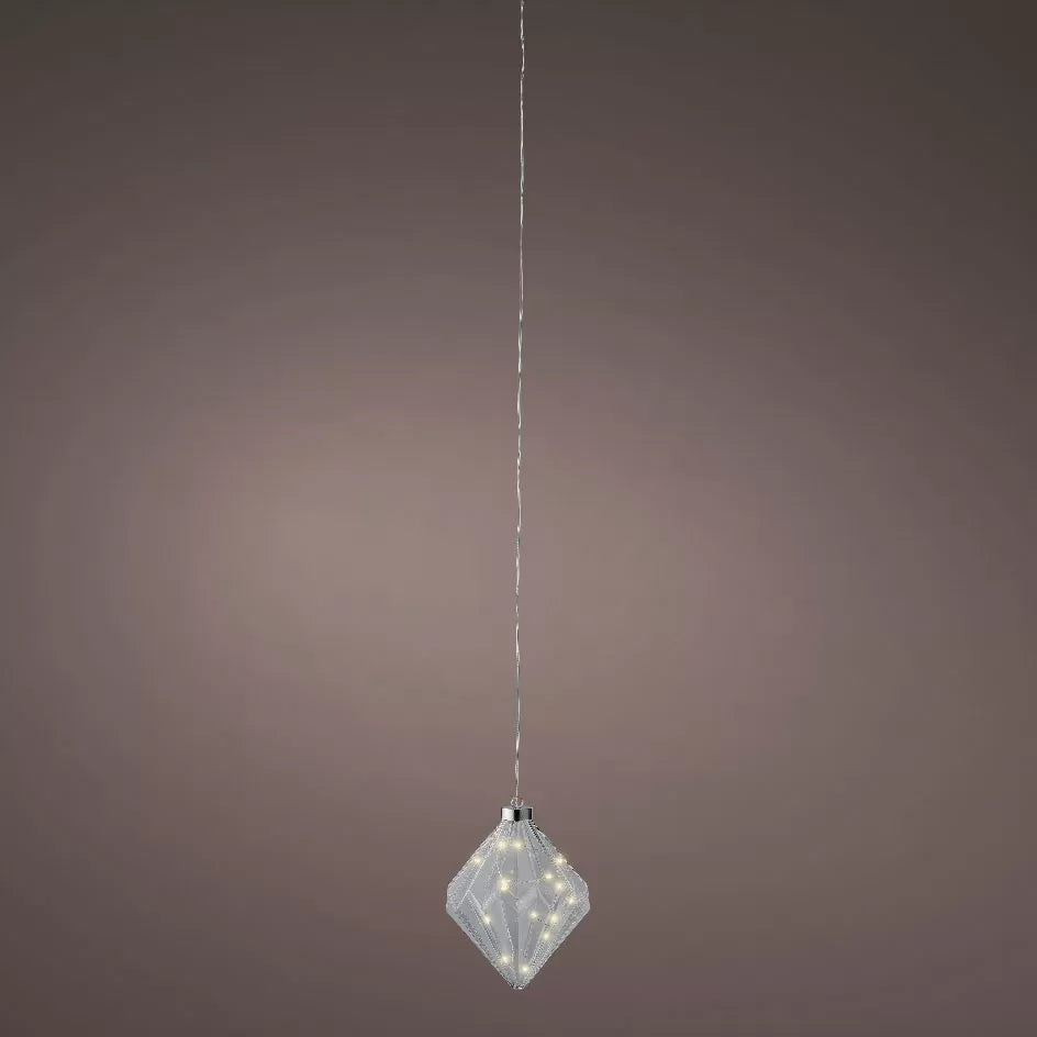 ΦΑΝΑΡΙ ΕΣΩΤΕΡΙΚΟΥ ΧΩΡΟΥ ΔΙΑΜΑΝΤΙ 16 CM ΜΕ LED (800454)