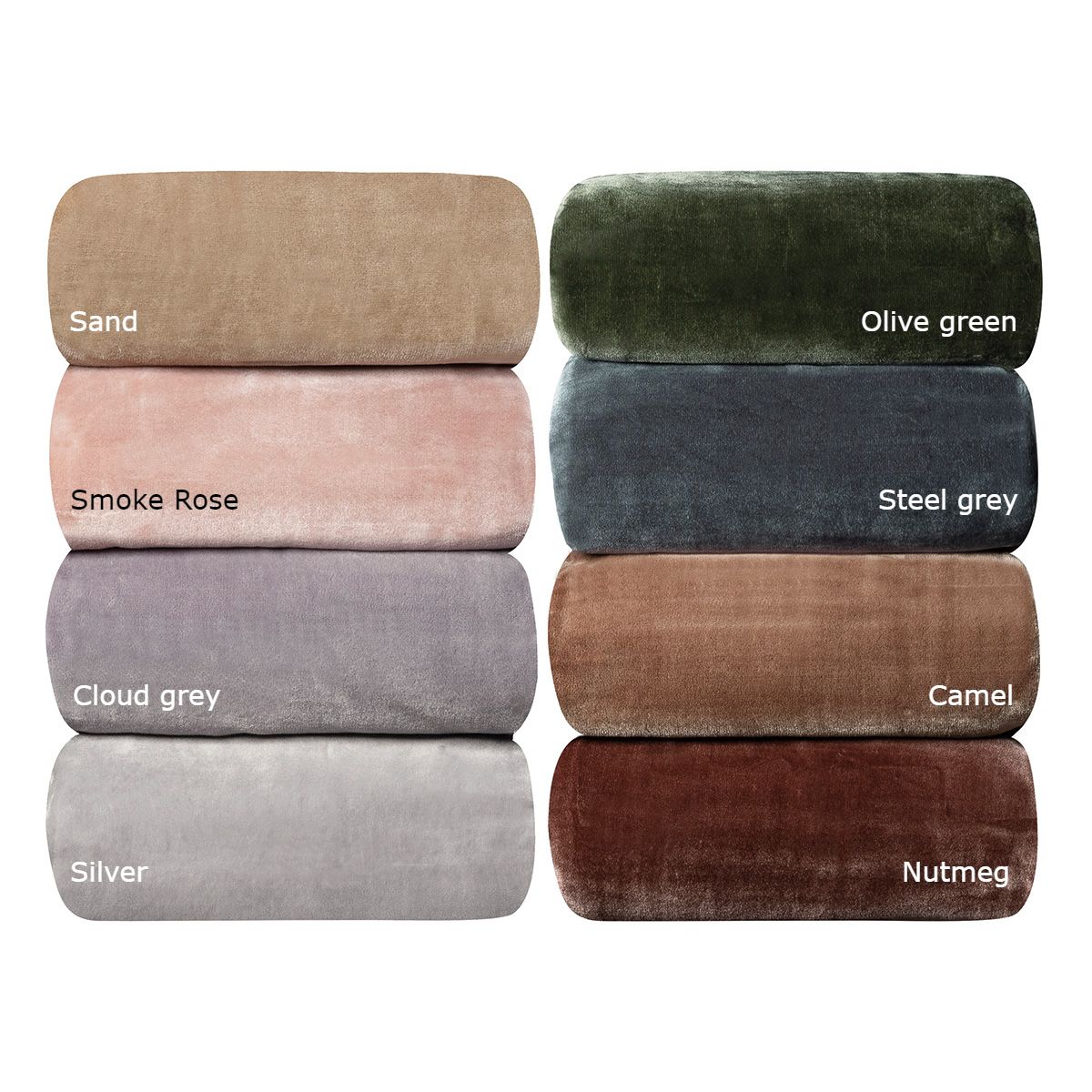 Κουβέρτα μονόχρωμη υπέρδιλη Bernese Art 10500 σε 8 αποχρώσεις 220x240 Default Title από την εταιρεία Beauty Home