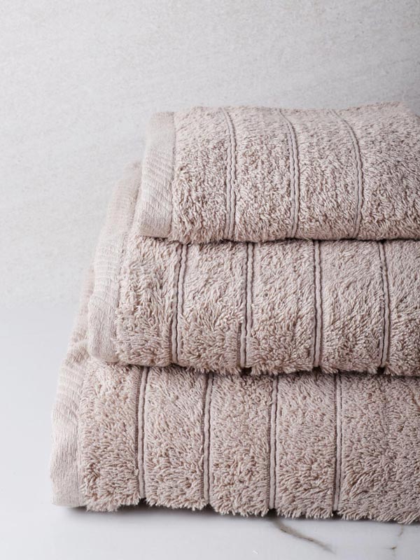 Πετσέτα πενιέ Dory 11 Medium Beige Σετ 3 τεμ. από την εταιρεία Sunshine Home