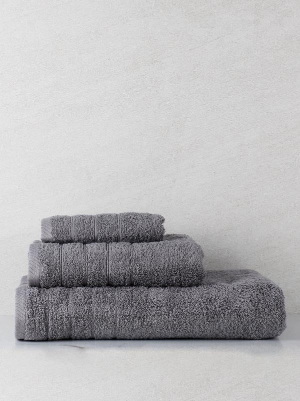 Πετσέτα πενιέ Dory 20 Grey Σετ 3 τεμ. από την εταιρεία Sunshine Home