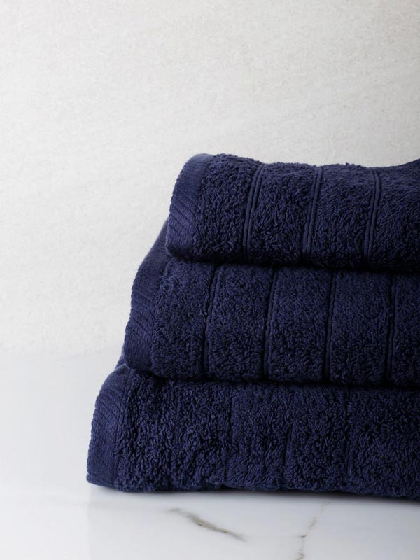 Πετσέτα πενιέ Dory 27 Navy Σετ 3 τεμ. από την εταιρεία Sunshine Home