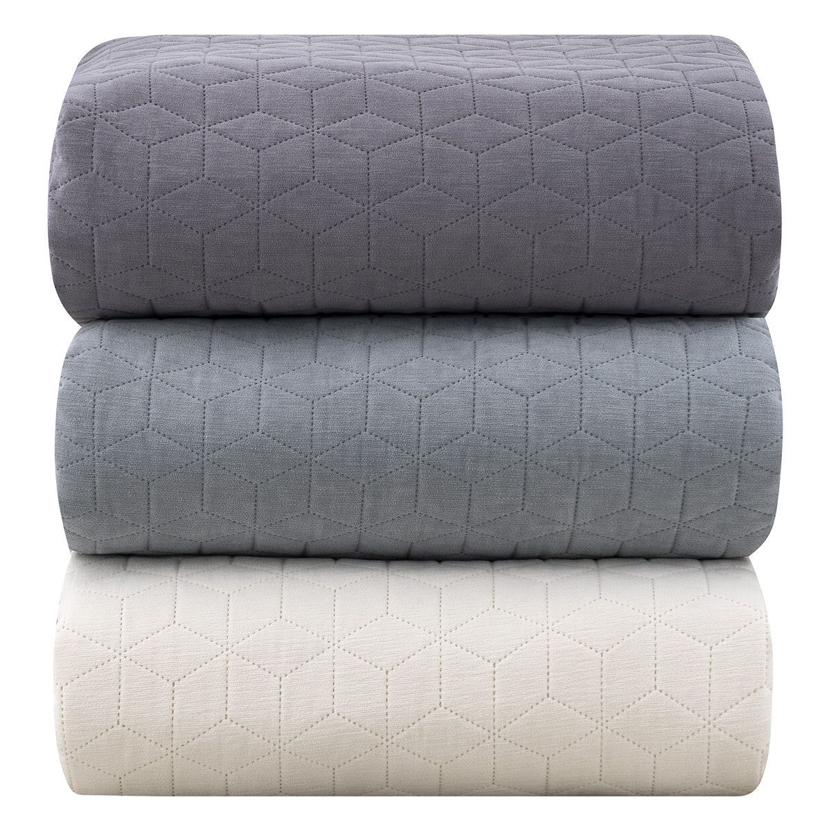 Κουβερλί υπέρδιπλο Trivial Art 12100 σε 3 αποχρώσεις 230x260 Default Title από την εταιρεία Beauty Home