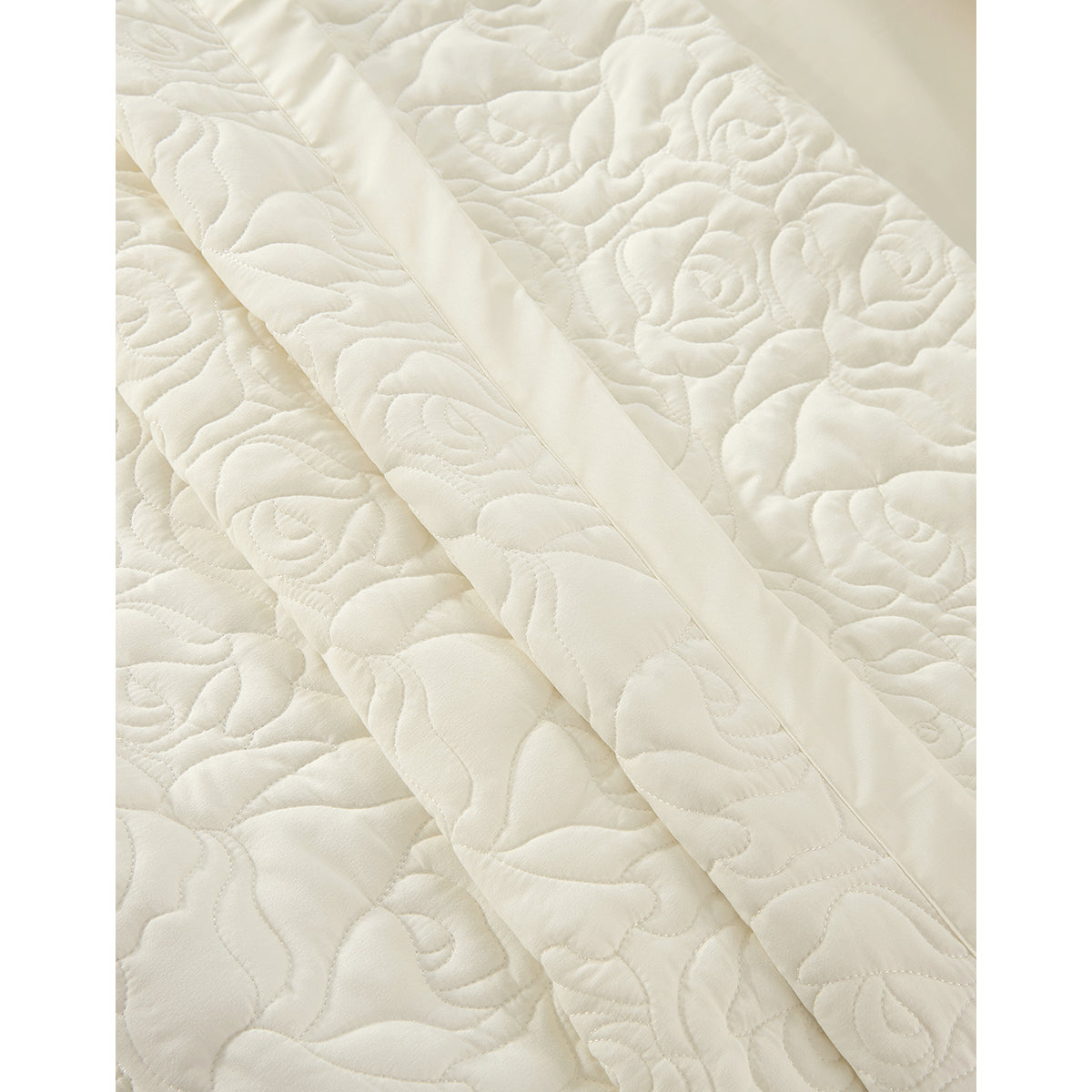 Σετ κουβερλί υπέρδιπλο Rose Art 12500 230x250 Εκρού από την εταιρεία Beauty Home