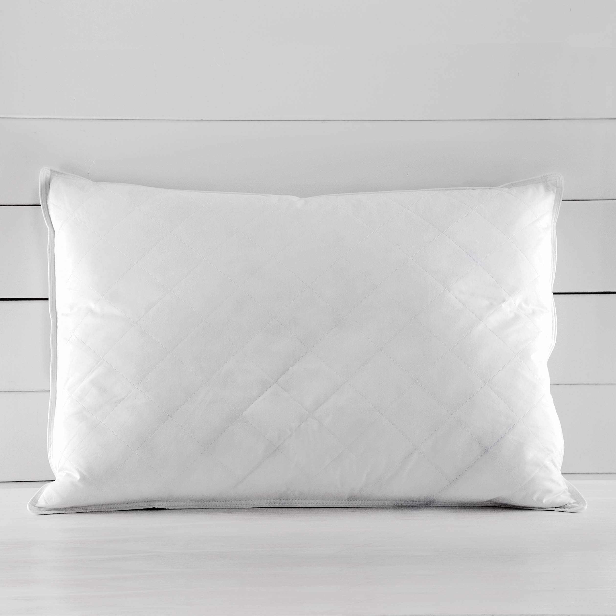 Μαξιλάρι Καπιτονέ 50% Πούπουλο - 50% Φτερό 50 x 70 Λευκό 50 x 70 από την εταιρεία Rythmos Home