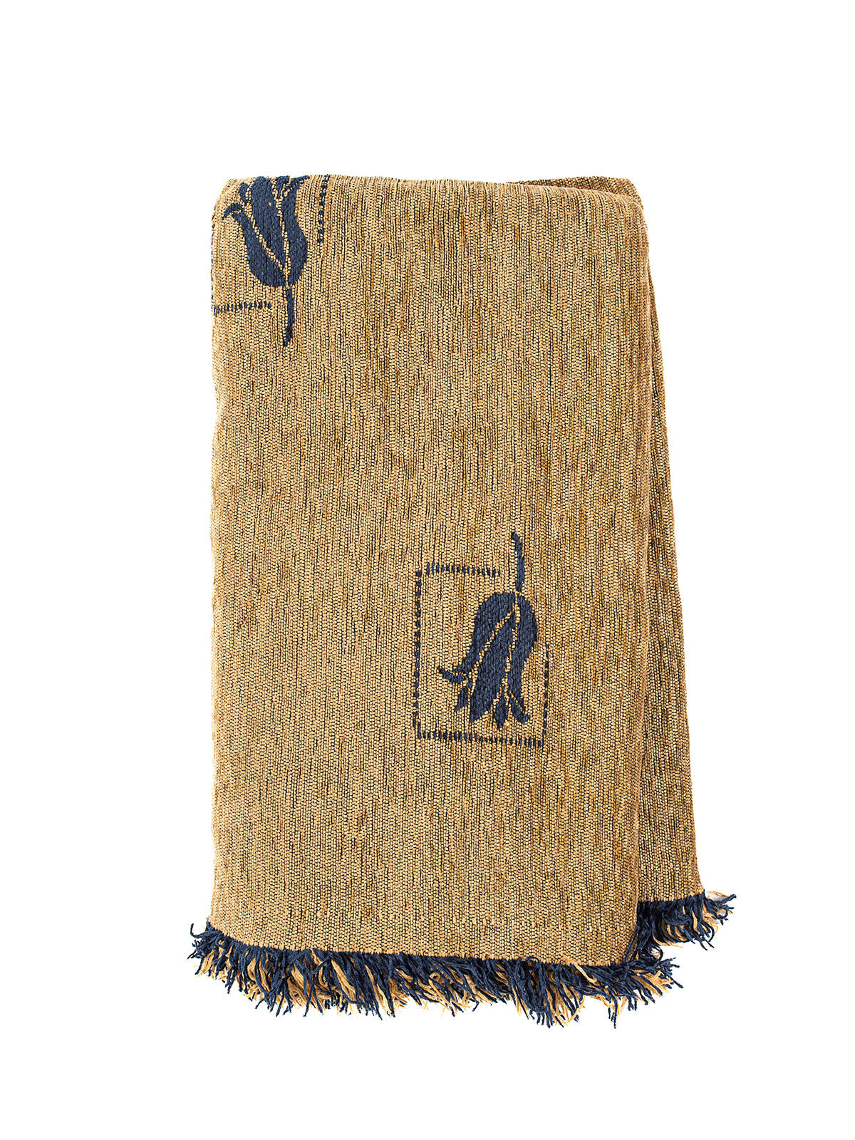 Ριχτάρι Σενίλ Ζακάρ Tulip Blue Μονοθέσιο από την εταιρεία Sunshine Home