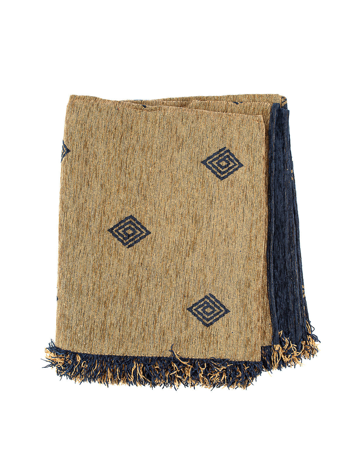 Ριχτάρι Σενίλ Ζακάρ Spira Blue Τριθέσιο από την εταιρεία Sunshine Home