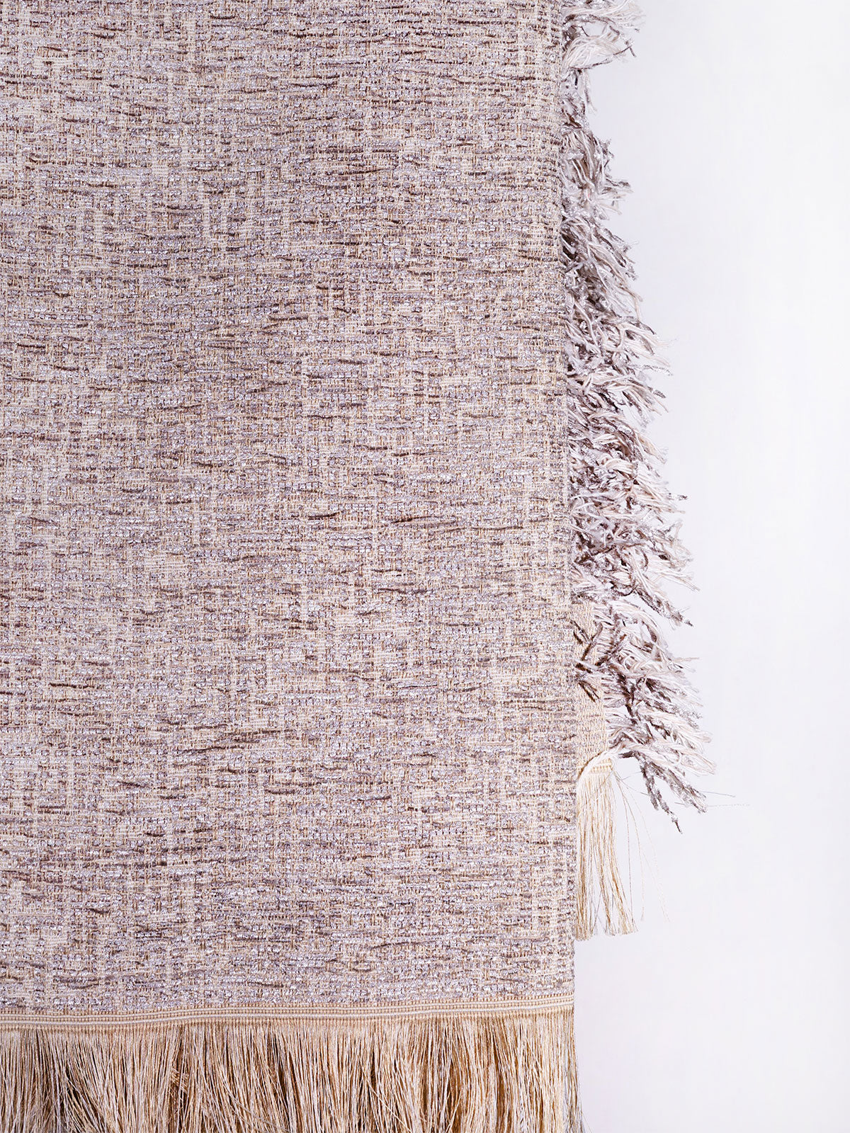 Ριχτάρι Σενίλ Rene 4 Light Grey Σετ 2 τεμαχίων (2θ – 3θ) από την εταιρεία Sunshine Home