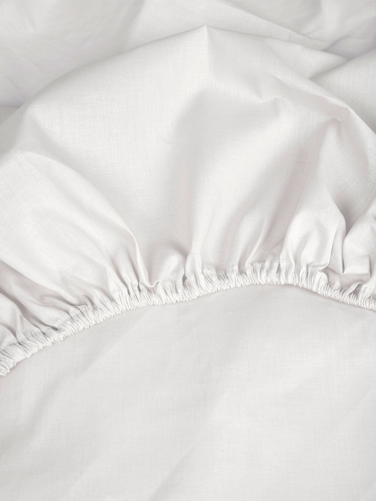 Κατωσέντονο Cotton Feelings με λάστιχο 100 White Υπέρδιπλο (180x200+30) από την εταιρεία Sunshine Home