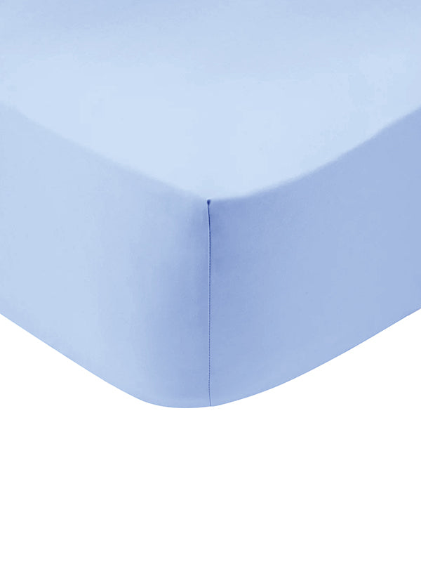 Κατωσέντονο Cotton Feelings με λάστιχο 103 Light Blue Υπέρδιπλο (180x200+30) από την εταιρεία Sunshine Home