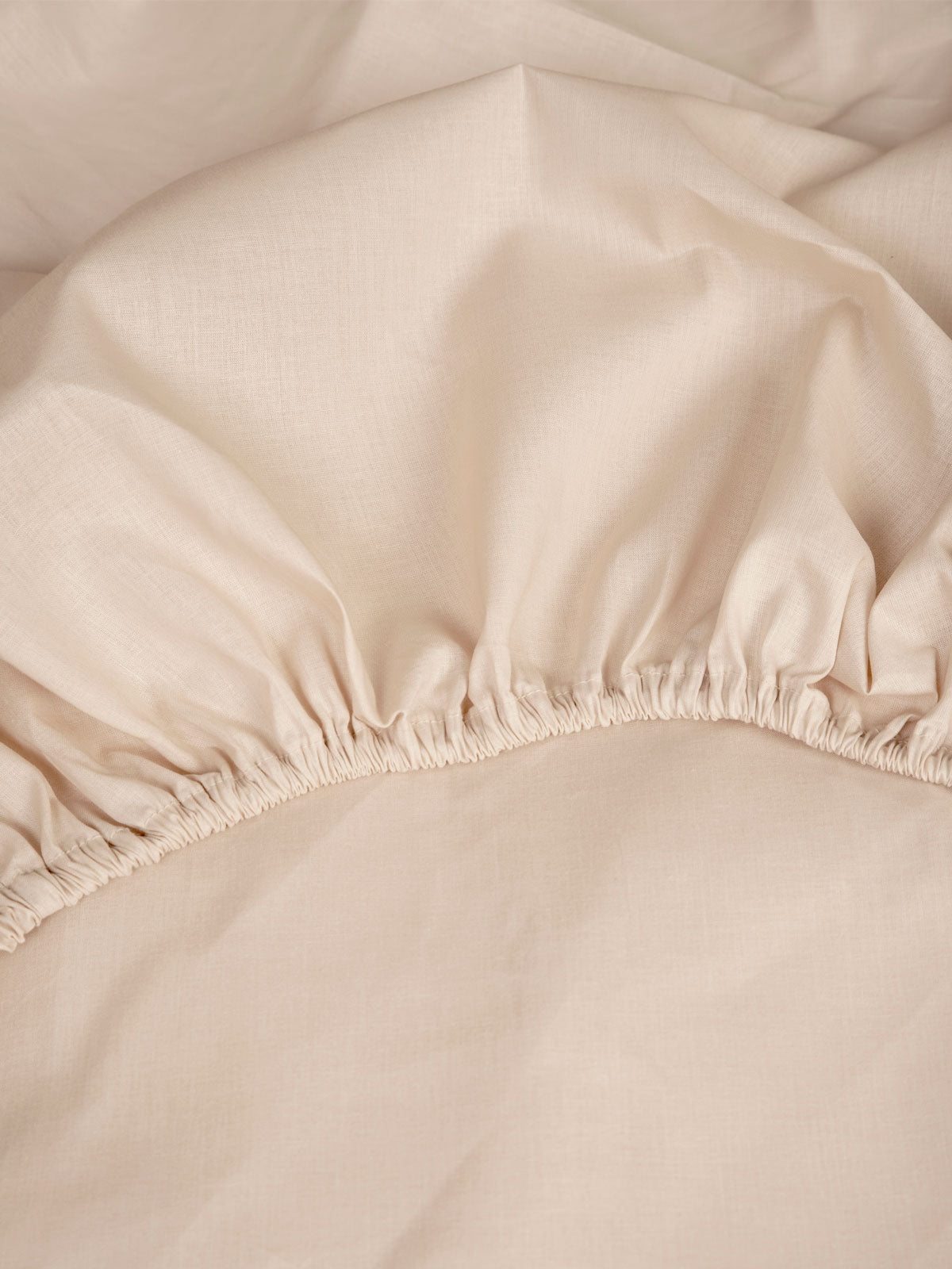 Κατωσέντονο Cotton Feelings με λάστιχο 108 Ecru Υπέρδιπλο (180x200+30) από την εταιρεία Sunshine Home