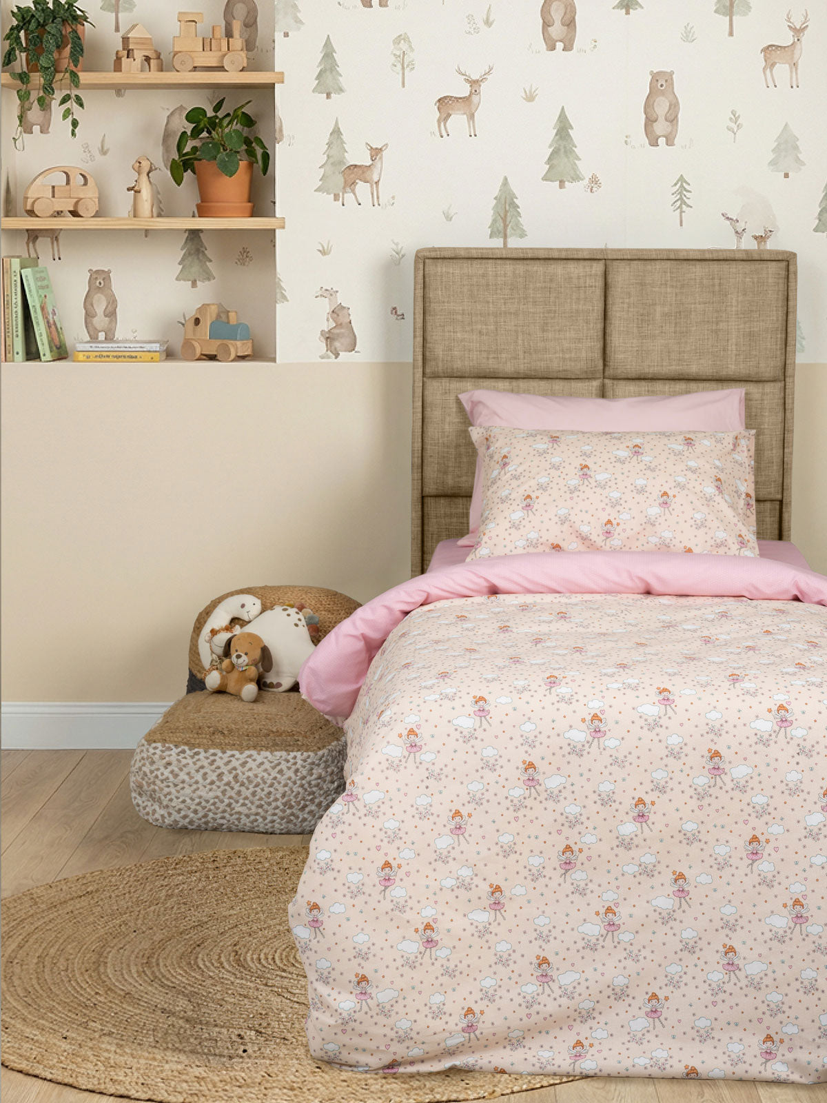 Σετ Σεντόνια Cotton Feelings 52 Μονό με λάστιχο(105x205+30) από την εταιρεία Sunshine Home