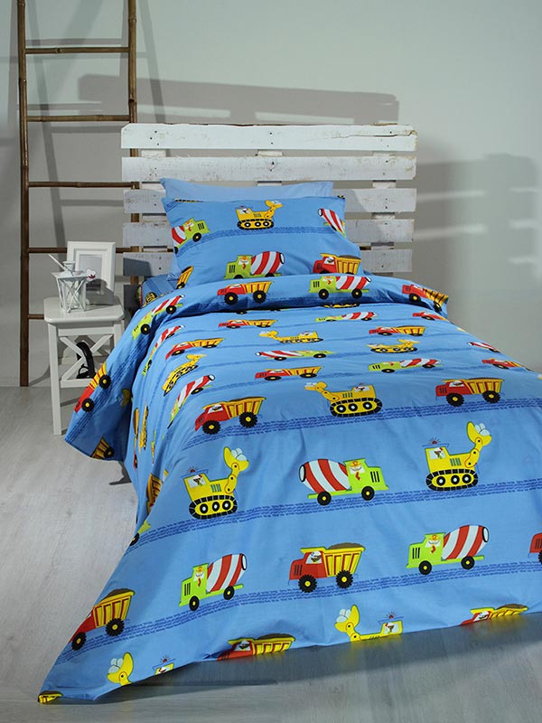 Σετ Σεντόνια Cotton Feelings 9010 Μονό με λάστιχο(105x205+30) από την εταιρεία Sunshine Home