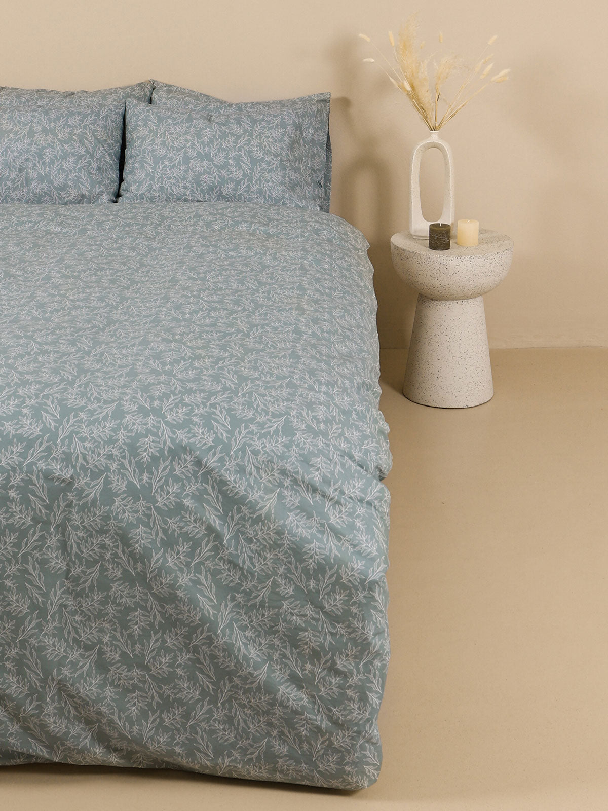 Σετ Σεντόνια Cotton Feelings 2052 Aqua Υπέρδιπλο με λάστιχο (170x205+30) από την εταιρεία Sunshine Home