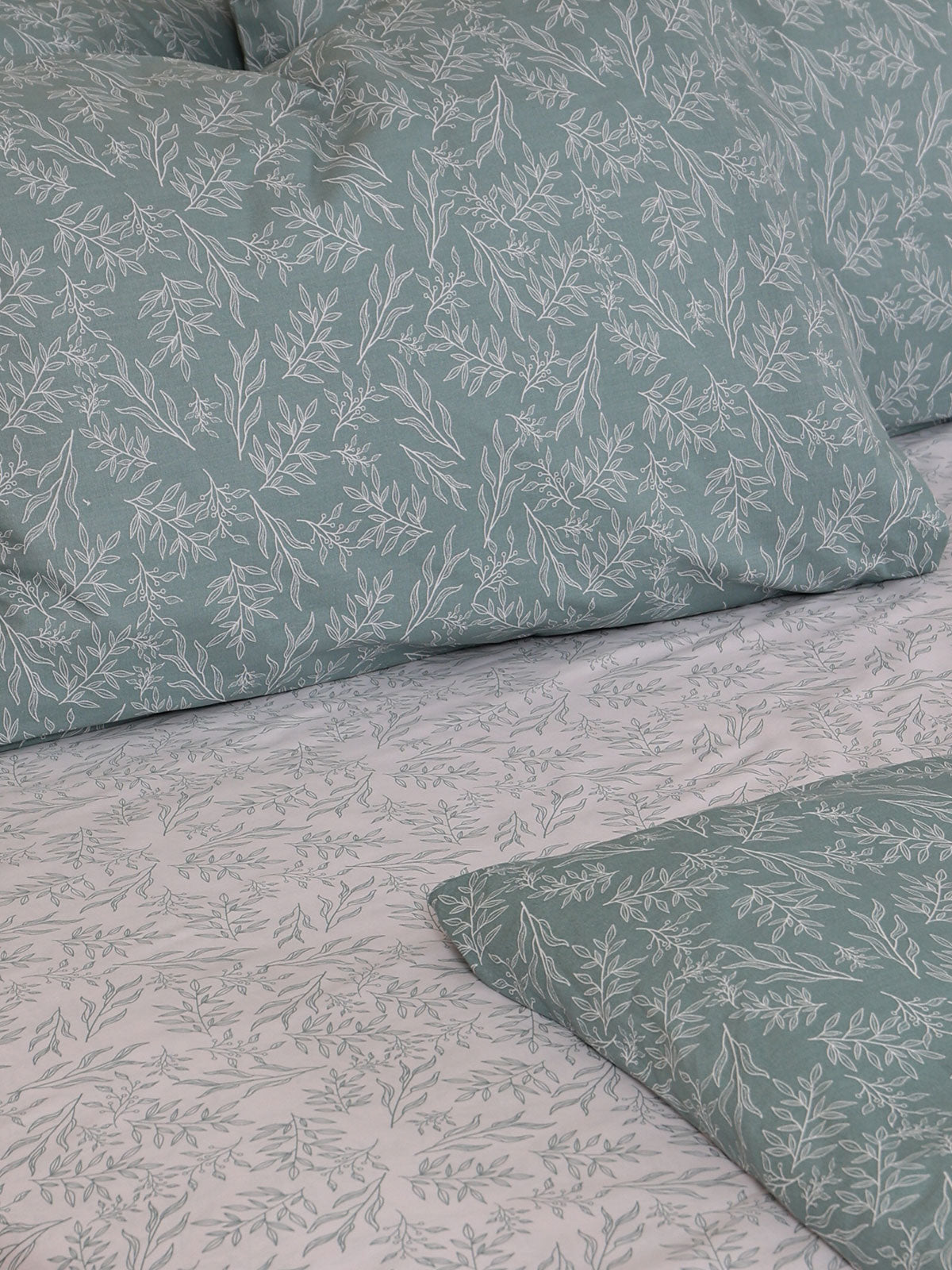 Σετ Σεντόνια Cotton Feelings 2052 Aqua Υπέρδιπλο με λάστιχο (170x205+30) από την εταιρεία Sunshine Home