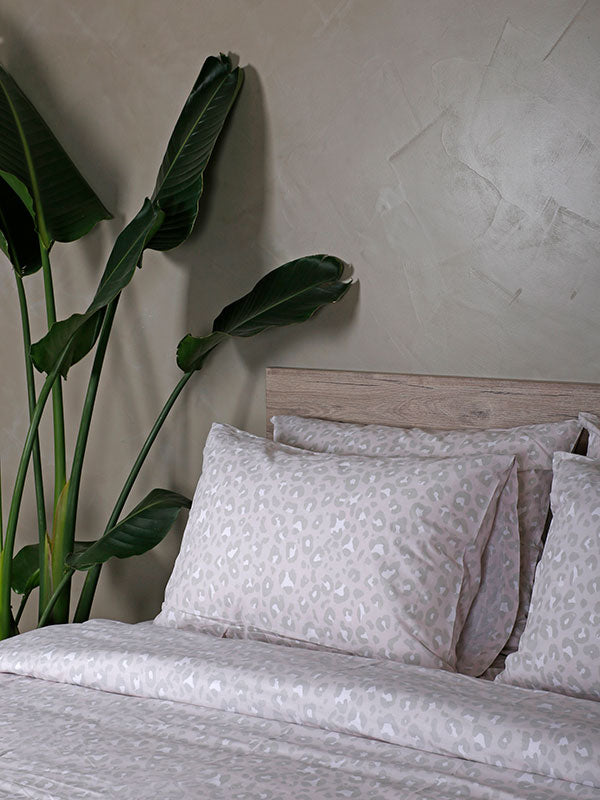 Σετ Σεντόνια Cotton Feelings 2044 Beige Υπέρδιπλο με λάστιχο (170x205+30) από την εταιρεία Sunshine Home