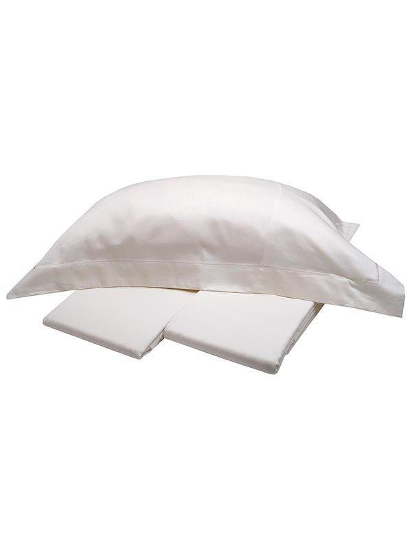 Σετ Σεντόνια Satin μονόχρωμα Ecru King Size (270x280) από την εταιρεία Sunshine Home