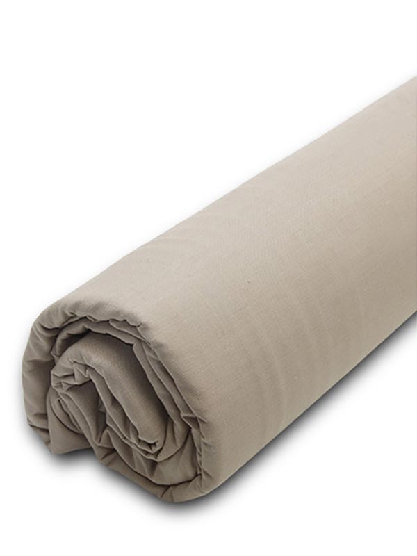 Κατωσέντονο Menta με λάστιχο 23 Mocha Μονό (100x200+25) από την εταιρεία Sunshine Home