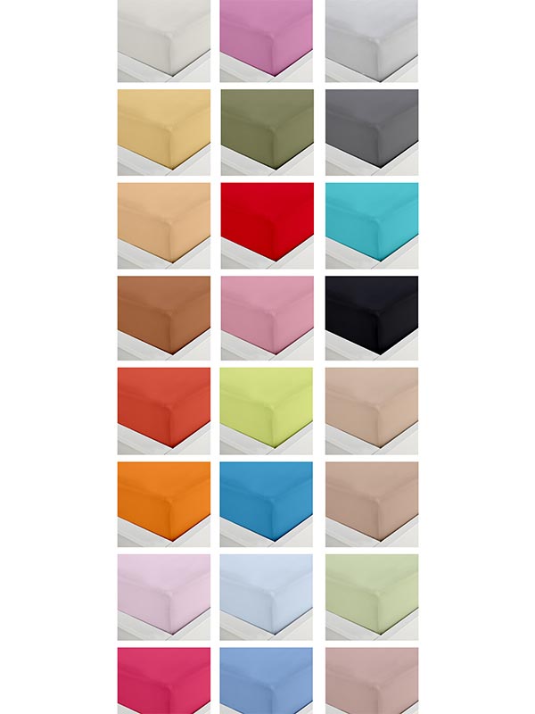 Κατωσέντονο Menta με λάστιχο 20 Petrol Υπέρδιπλο (180x200+25) από την εταιρεία Sunshine Home