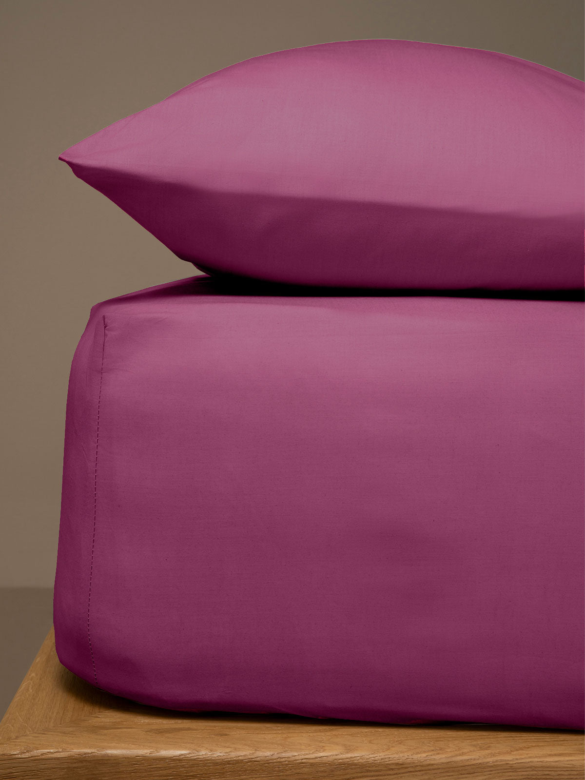 Κατωσέντονο Menta με λάστιχο 10 Mauve Ημίδιπλο (120x200+25) από την εταιρεία Sunshine Home