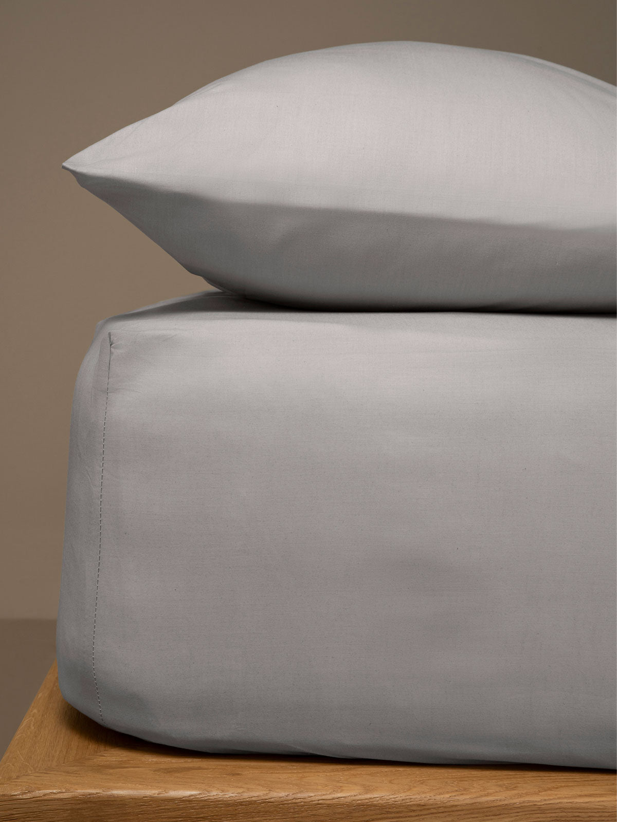 Κατωσέντονο Menta με λάστιχο 19 Dark Grey Διπλό (160x200+40) από την εταιρεία Sunshine Home