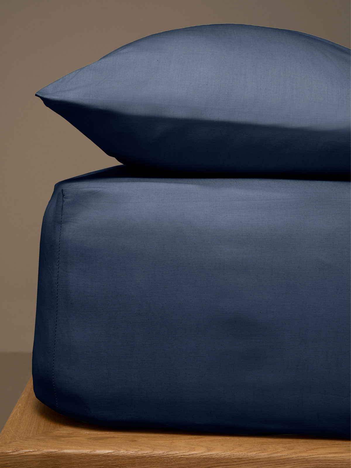 Κατωσέντονο Menta με λάστιχο 26 Navy Διπλό (160x200+40) από την εταιρεία Sunshine Home