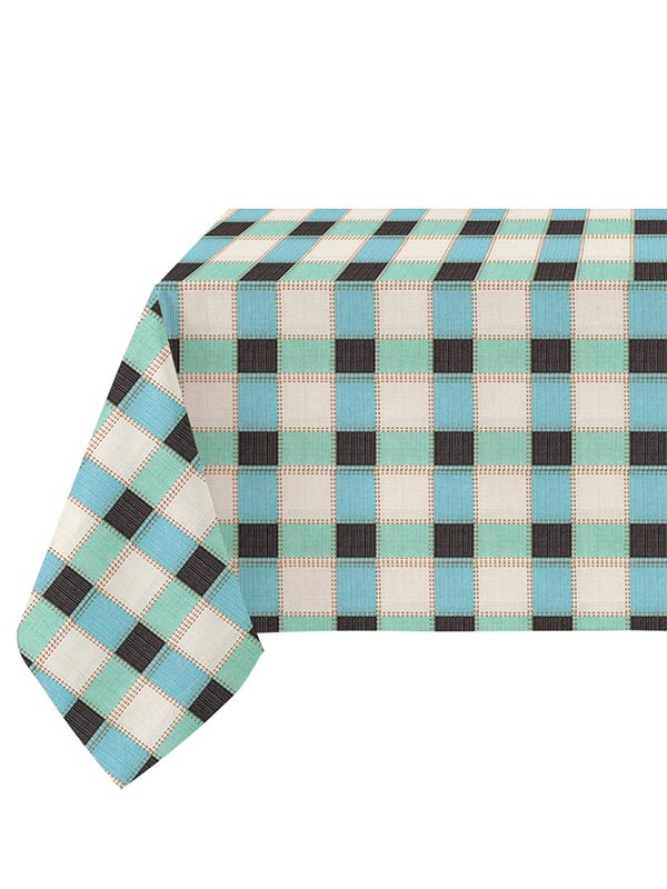 Τραπεζομάντηλο 5452 Blue 140x140 από την εταιρεία Sunshine Home