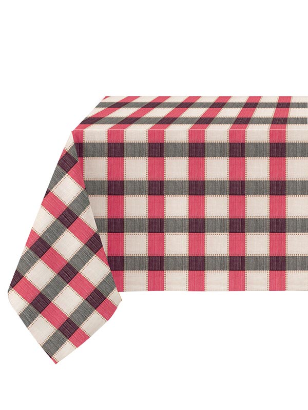 Τραπεζομάντηλο 5452 Red 140x140 από την εταιρεία Sunshine Home