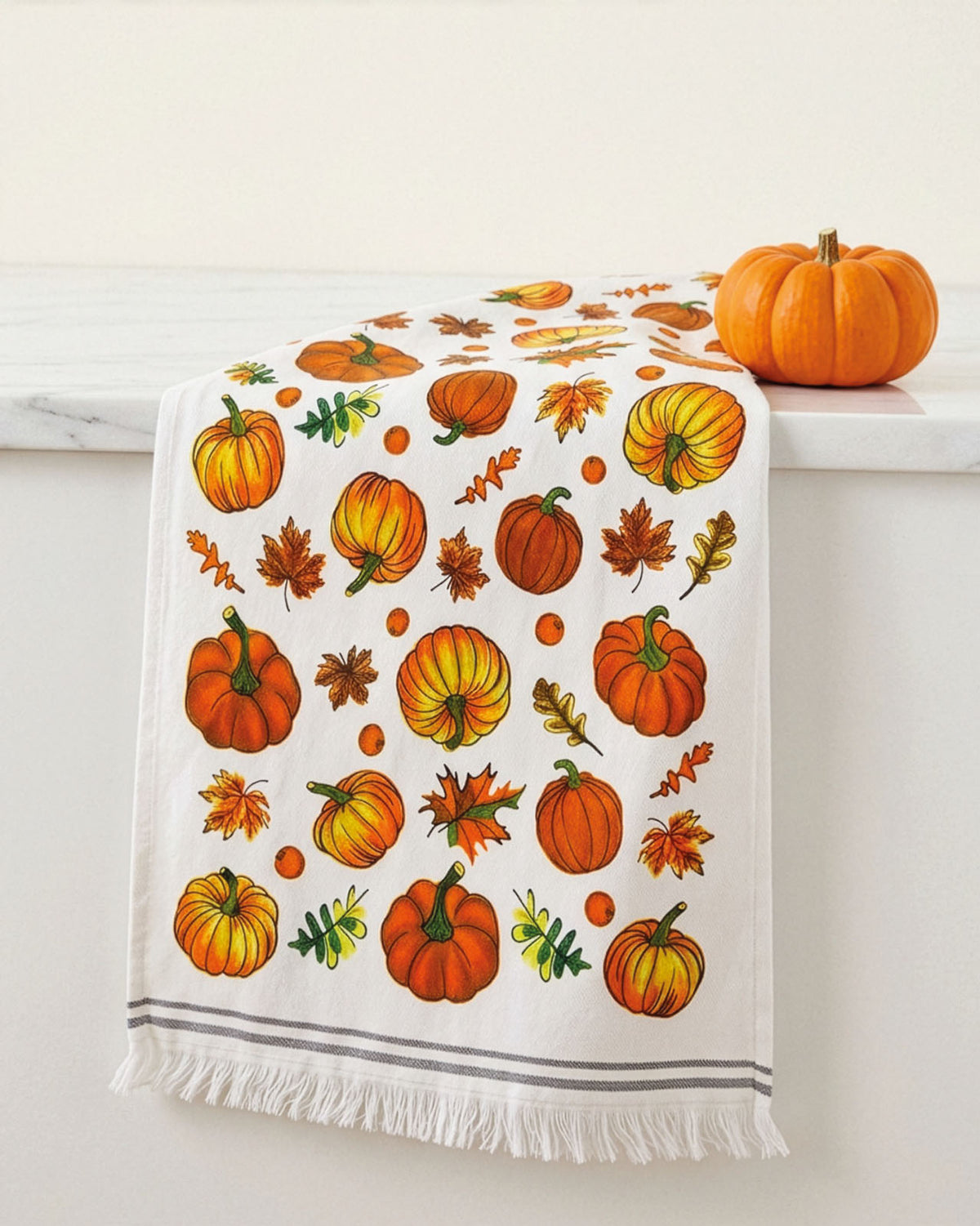 PUMPKIN - ΣΕΤ ΠΕΤΣΕΤΕΣ ΚΟΥΖΙΝΑΣ 100% ΒΑΜΒ. 5ΤΕΜ