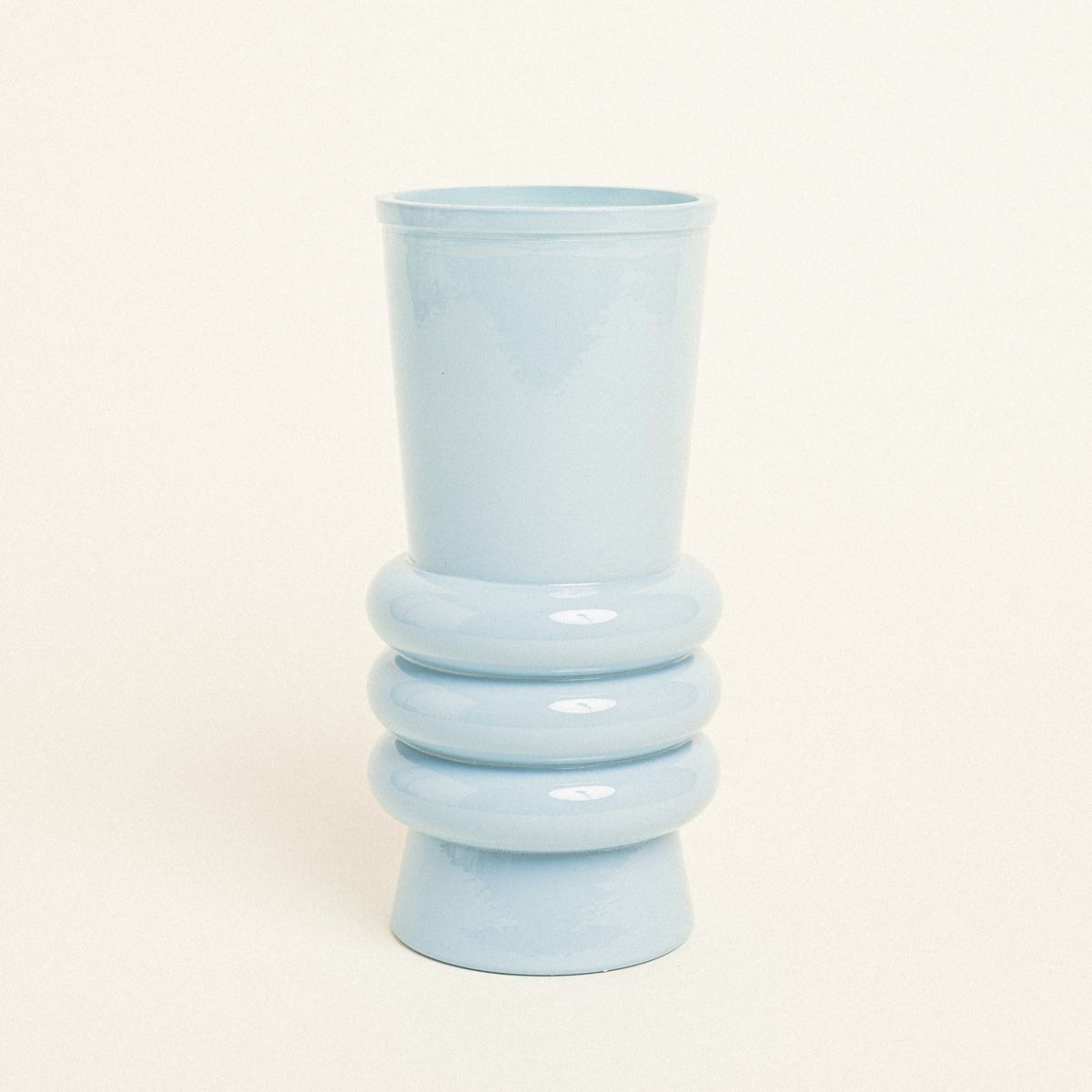 Γυάλινο Βάζο Ελάνη 25 CM Default Title από την εταιρεία Beauty Home